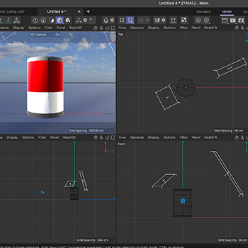 I used the decorative fake can object as an opportunity to explore Cinema 4D on my own before following tutorials. I discovered how to create different shapes, and how to change their colours. I also learned what not to do, as I stacked tubes which overlapped and created a messy model. 