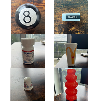 The other primitive shape and complex geometry objects that were considered for this design challenge.